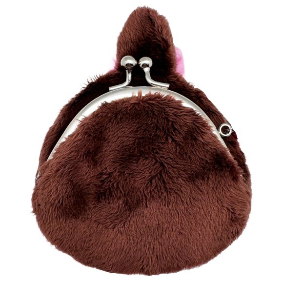 Monchhichi-Chan Face Plush Coin Bag - Picture 2 of 4
